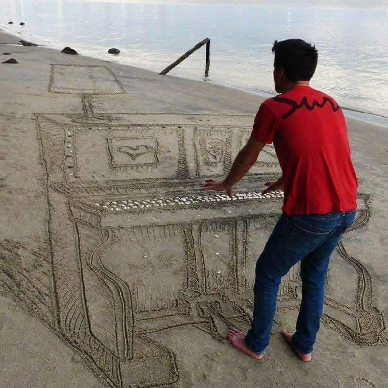 3D Sand Art by Jamie Harkins 2