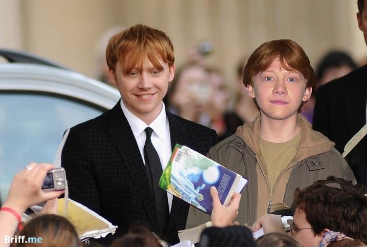 Harry Potter Cast Before and After 3 - Rupert Grint