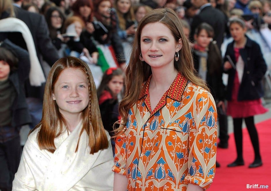 Harry Potter Cast Before and After 5 - Bonnie Wright