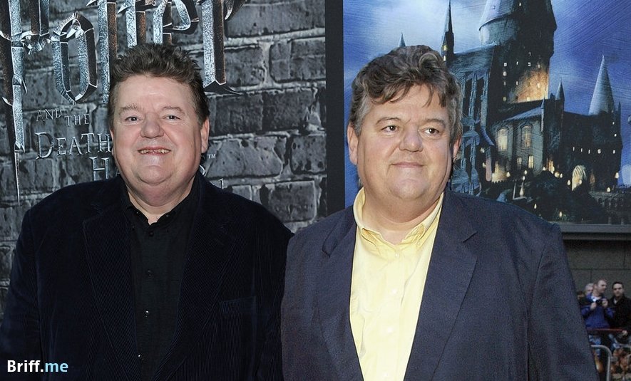 Harry Potter Cast Before and After 7 - Robbie Coltrane