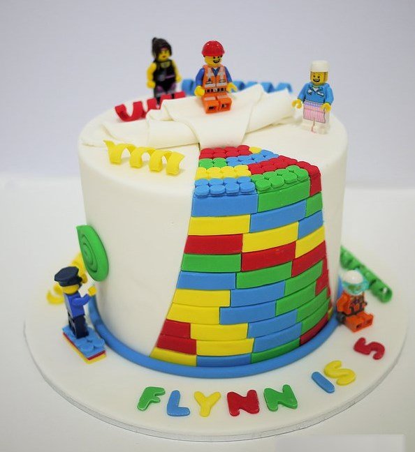 Lego Cake 1 Birthday Idea