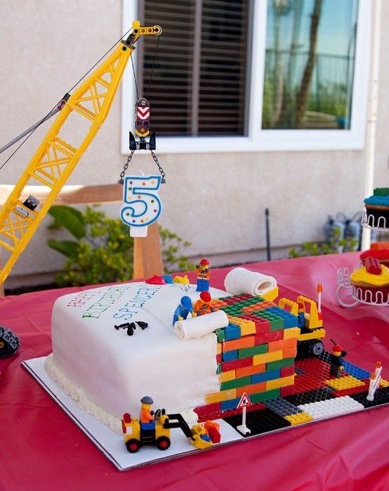 Lego Cake 2 Birthday Idea