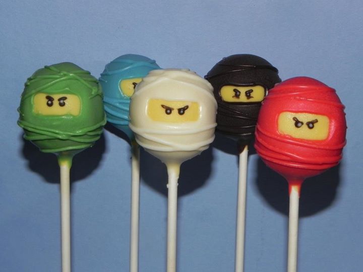 Lego Cake 7 Ninjago Cake Pops