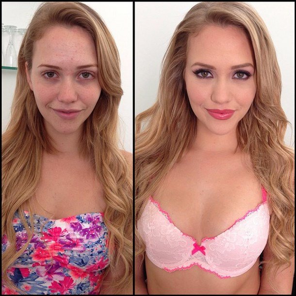 13 Porn Stars Without Makeup Shocking Difference