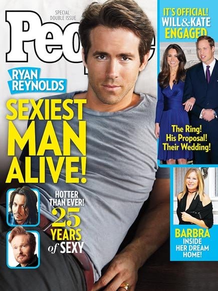 Hottest Man 2010 Ryan Reynolds