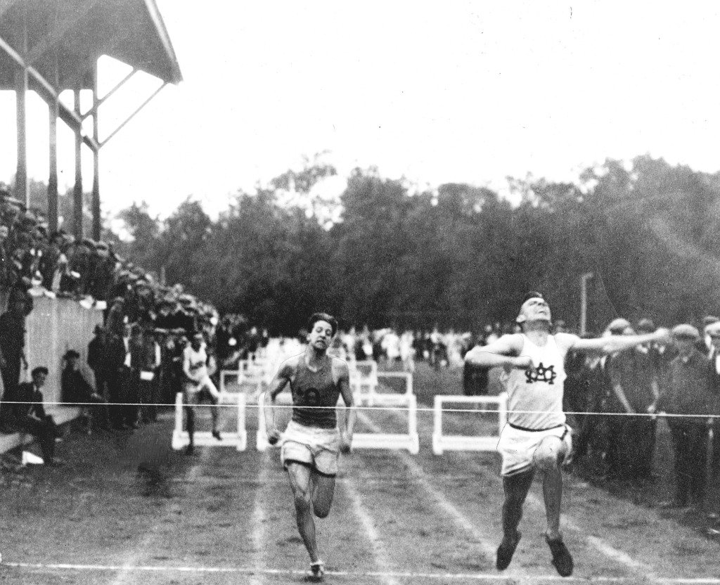 Sports before Technology - Running Finish Line