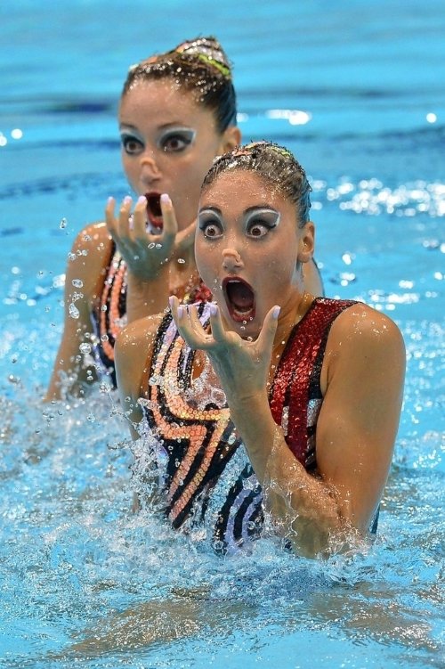 synchronized swimming scary photos 5
