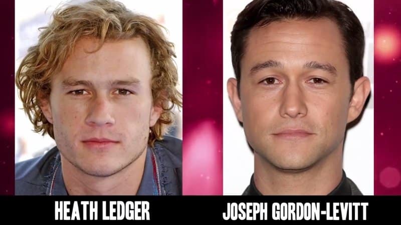 Celebrities Faces Look Alikes 2 Joseph Gordon-Levitt Heath Ledger