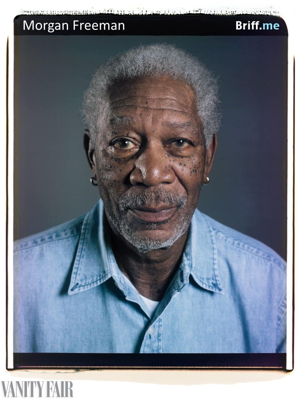 Celebs without Makeup 11 Morgan Freeman