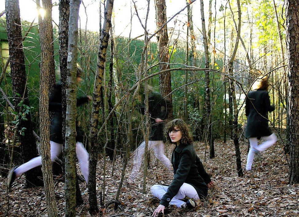 Clone Photographs 23 Forest woman