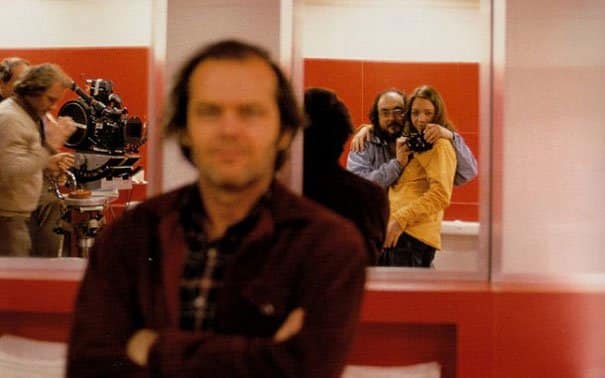 Behind The Scenes 10 - Stanley Kubrick with his daughter on The Shining