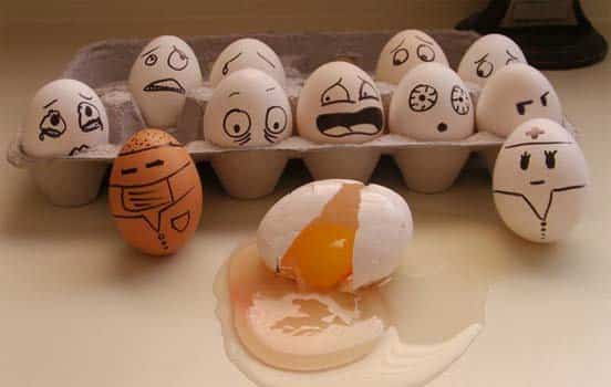 Funny Egg art 10 broken