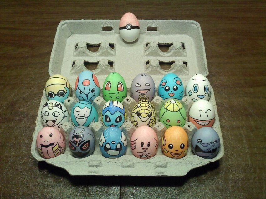 Funny Eggs 12 pokemon