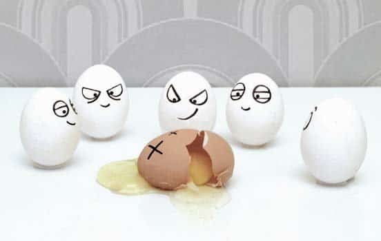 Funny Egg art 14 breaking