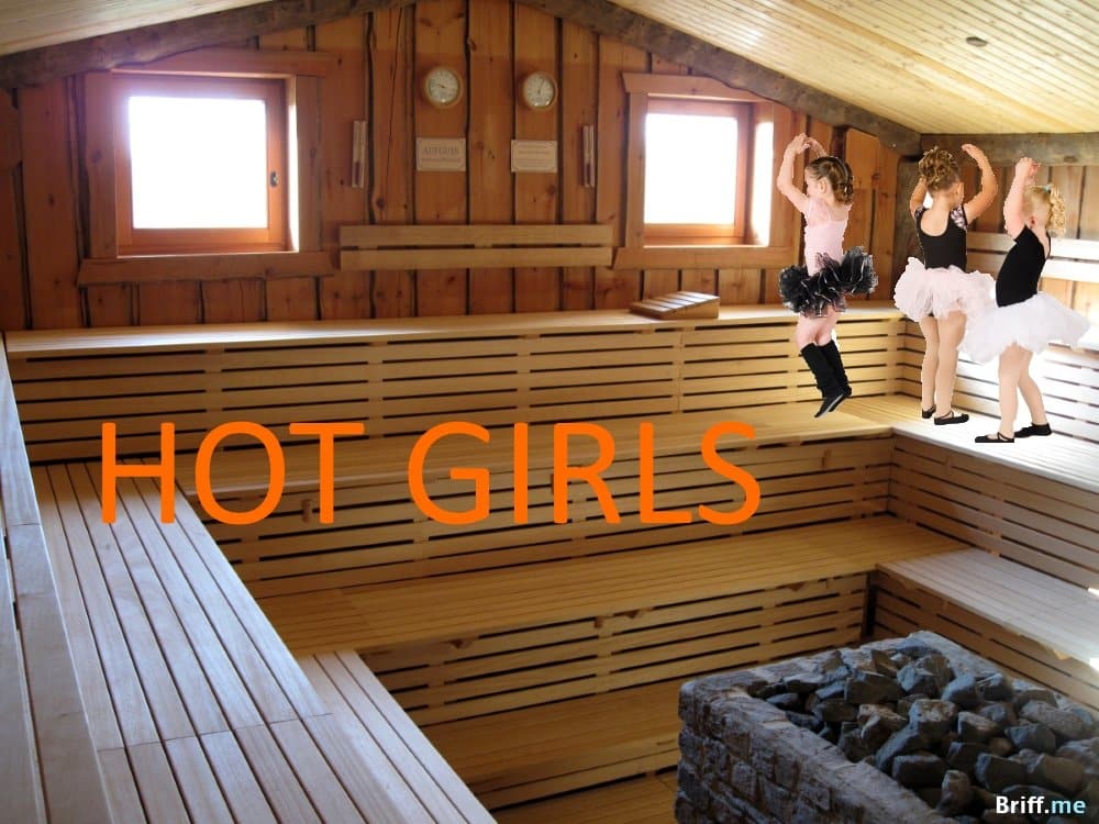 Hot Girls - Sauna