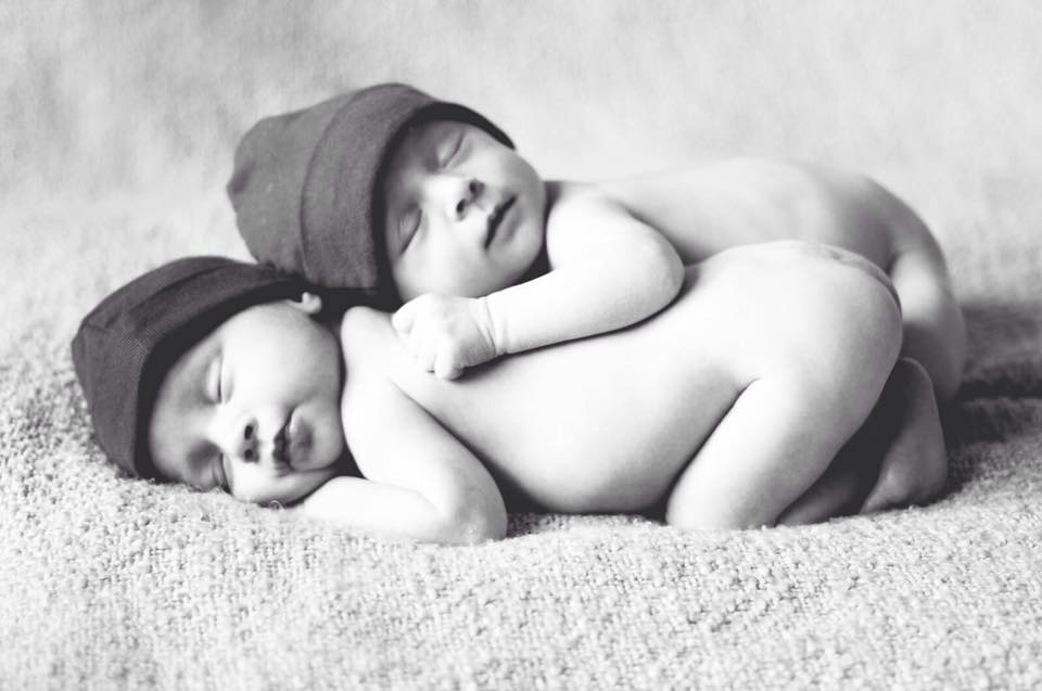 Twin Babies Sleeping 12