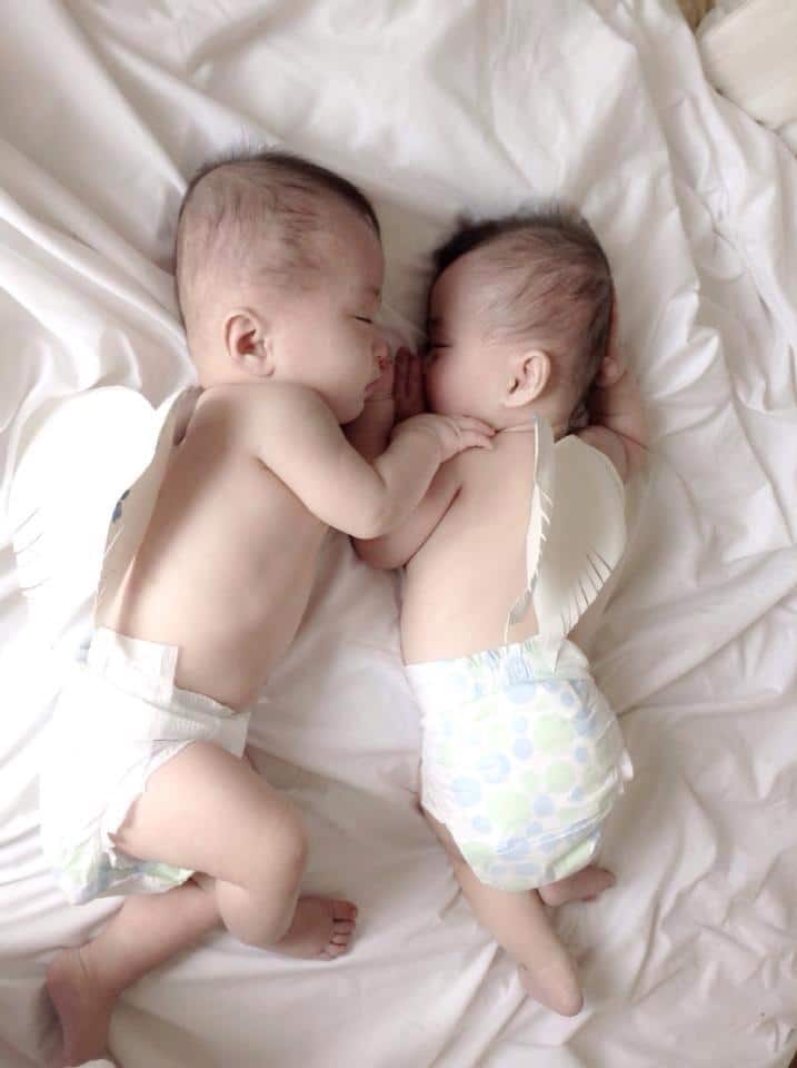 Baby Twins Sleeping 13