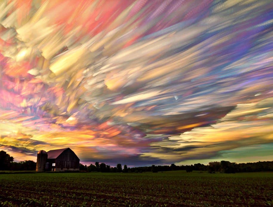 Smeared Sky By Matt Molloy