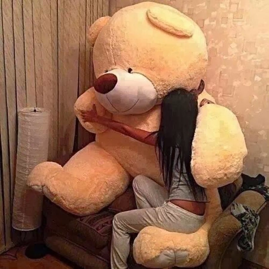 Big Teddy Bear for Valentines Day 2 Hug
