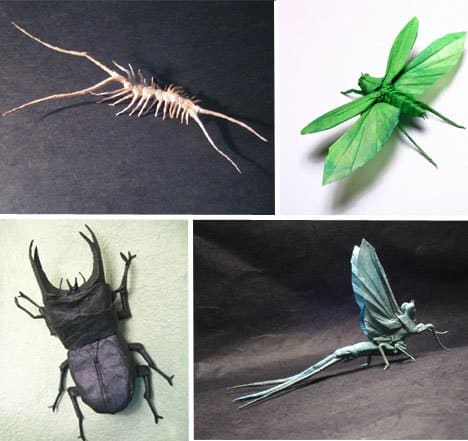 Brian Chan – Elegantly Crafted Insect Sculptures Paper Arts