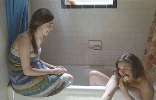 Celebs Shower Lena Dunham and Allison Williams