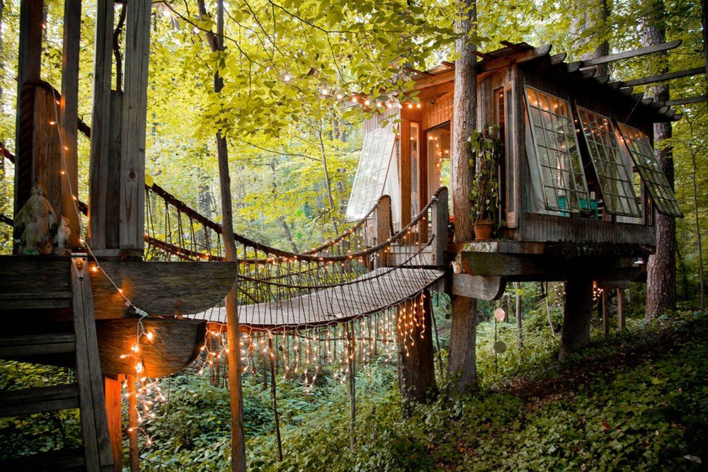 Fairytale Treehouse Epic AirBNB