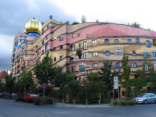 Forest Spiral - Hundertwasser Building (Darmstadt, Germany) Amazing Building
