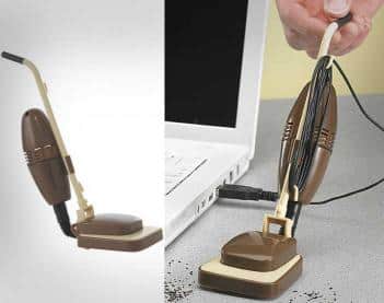 Mini desk vacuum Crazy Gift Ideas