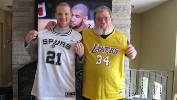 Spurs Lakers Funny Photos