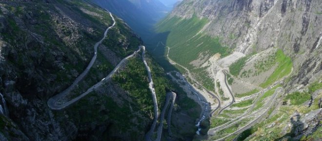 Trollstigen, Norway Dangerous roads