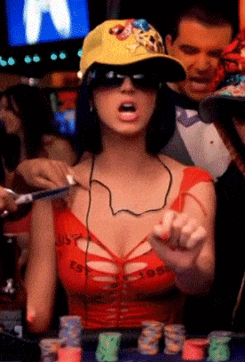Animated GIF No Bra Celebrities 1 - Katy Perry with no bra