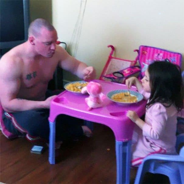 Baby Table Parenting Fails
