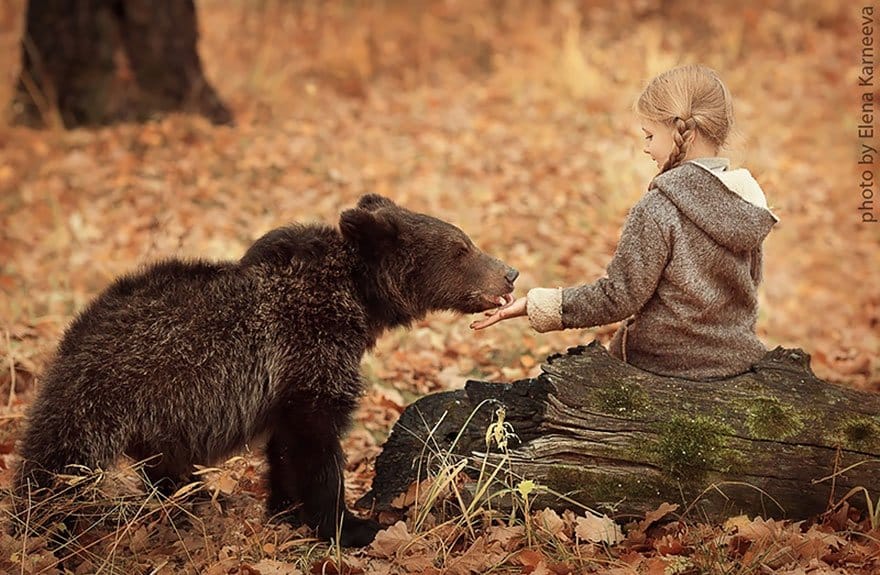 Children and Animal