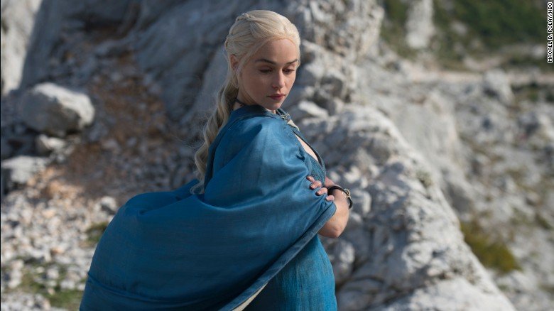 Daenerys Targaryen played by Emilia Clarke in the “Game of Thrones” Supergirls