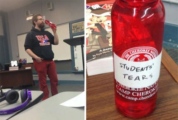 Drinking Student's Tears Awesome Teacher