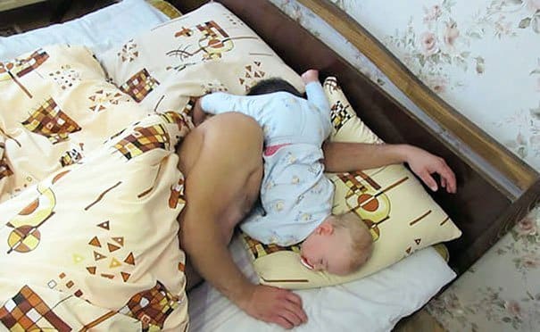 Epic Sleeping Position Parenting Fails