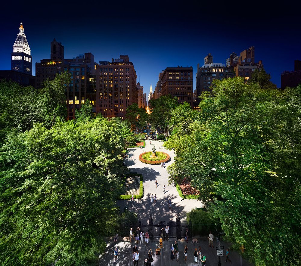 Gramercy Park, NYC Day and Night