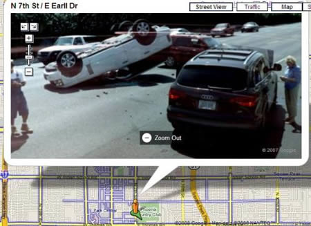 It isn’t funny anymore, it is evidence. Google Street Surprises