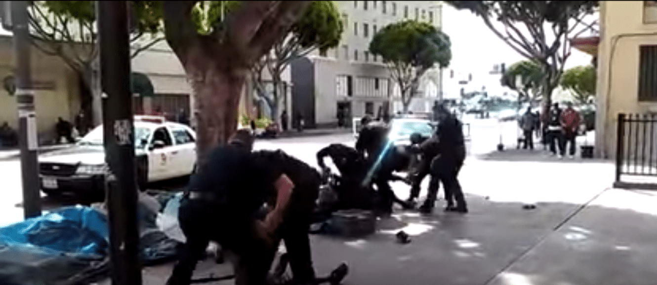 LAPD before shooting