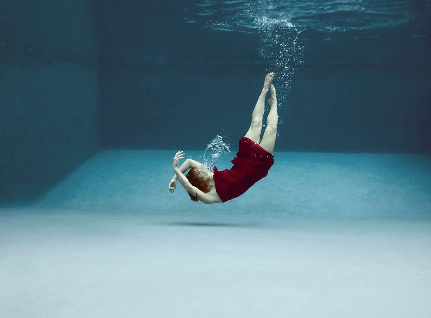 Modern dancer (age 13) Little Underwater Dancers