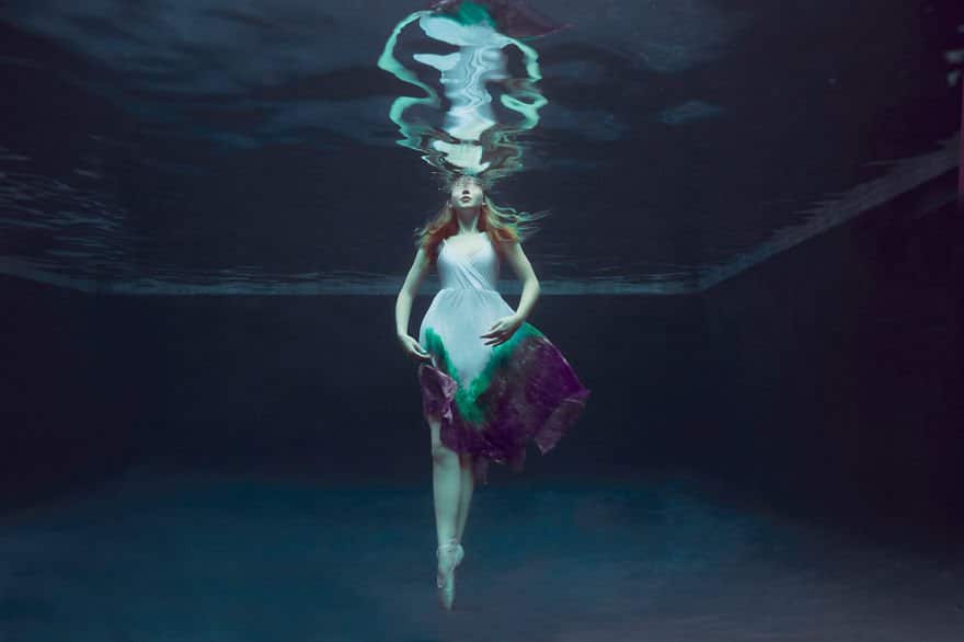 Swan princess (age 14) Little Underwater Dancers