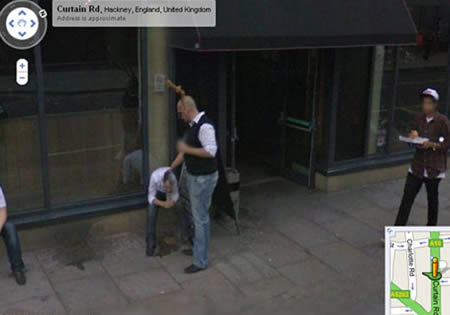 This Shoreditch night can’t be found anymore, unfortunately. Google Street Surprises