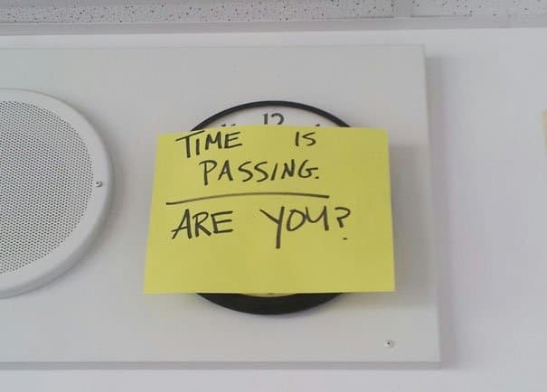 Time is passing Awesome Teachers
