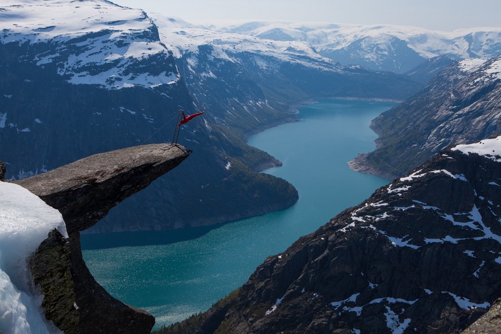 Trolltunga in Hordaland, Norway Unusual Places