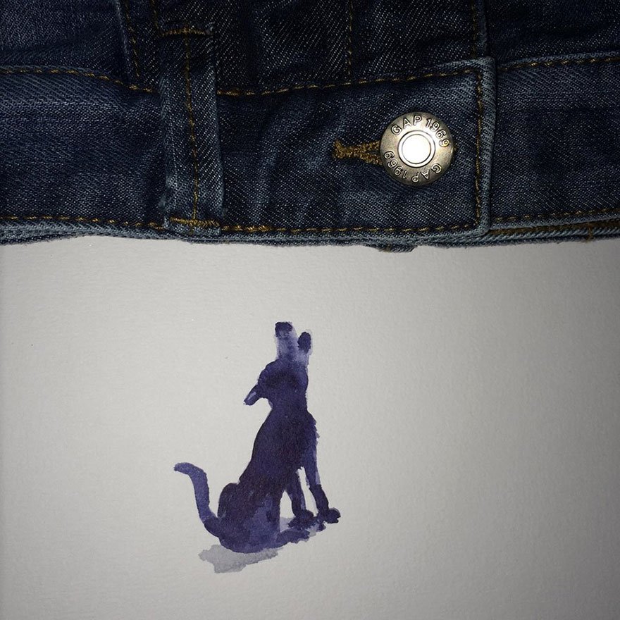 jeans pant Creative Drawings