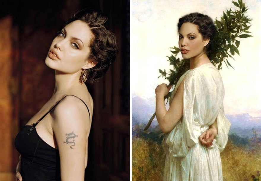 Angelina Jolie Historical Celebrities