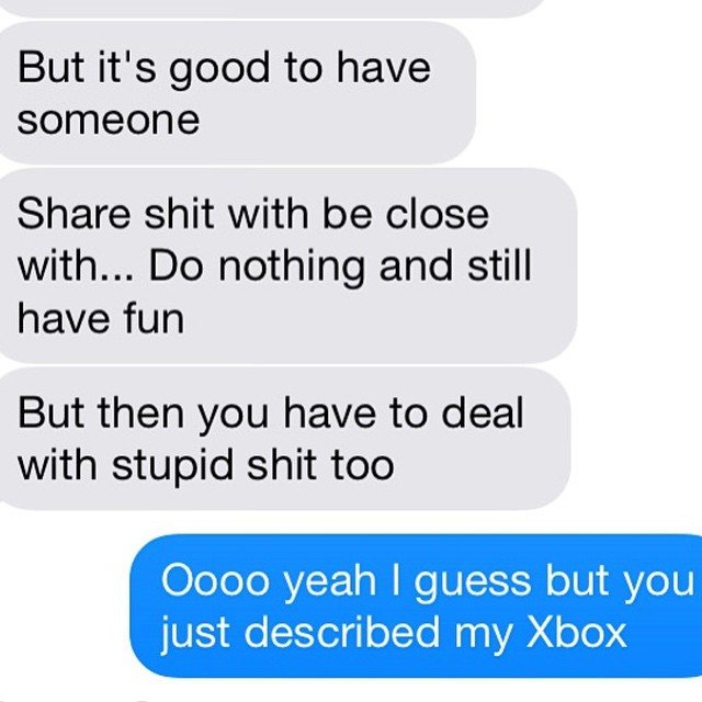 Boyfriend or Xbox, You decide Ex Texts