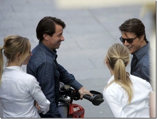 Cameron Diaz & Tom Cruise & their Stuntpeople Celebrities Stunts