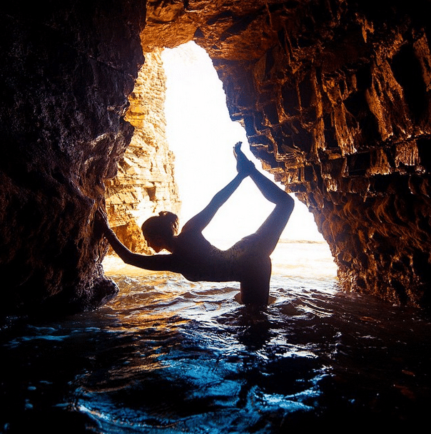 Cave inspiration Yoga Girl