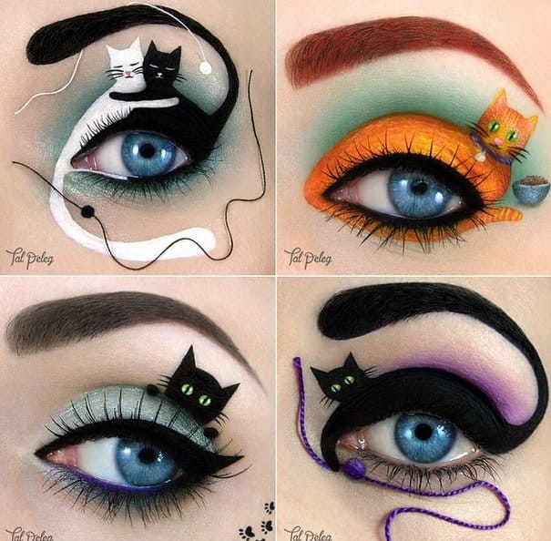 Creative Cat eyes Eye Makeup